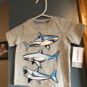 Shark 3 month Shirt